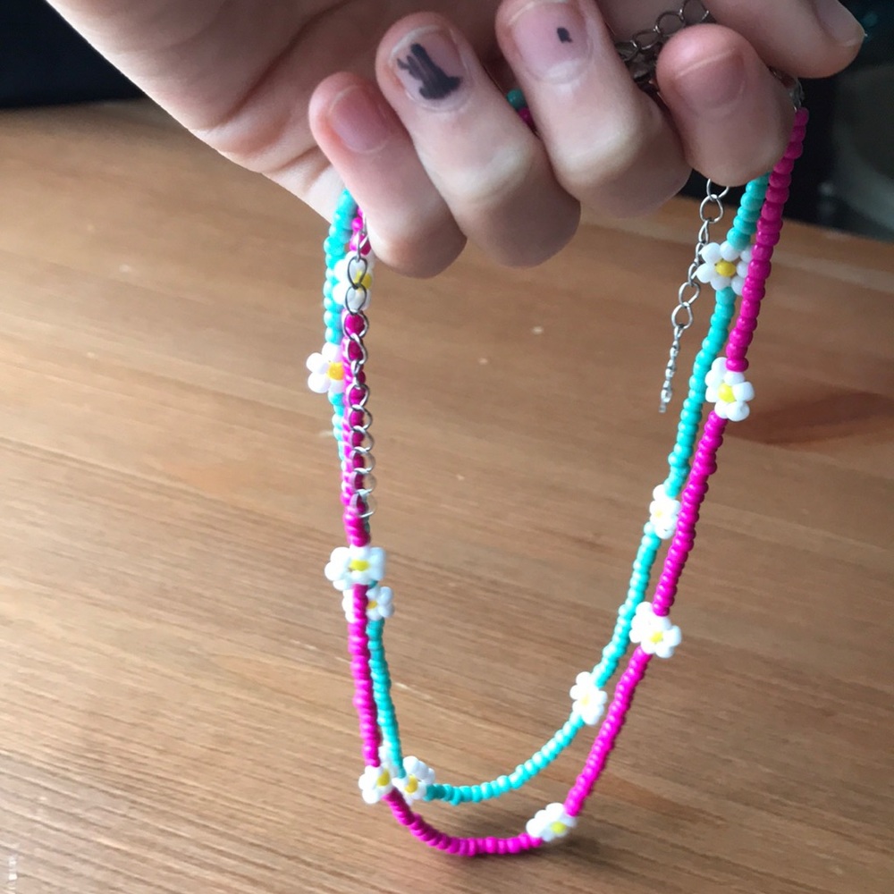 Beaded necklaces